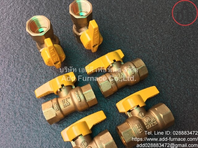 Gas Valve วาล์วแก๊ส Rub 1/4inch (1)